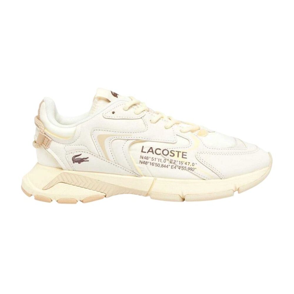 Lacoste Mens L003 Neo Leather Sneakers / Off White